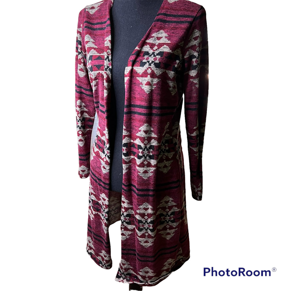 Charming Charlie Duster Cardigan Size Medium